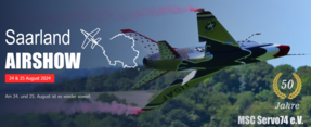 Plakat Saarland Airshow 2024