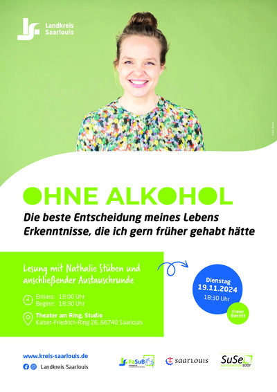 Gesundheitsamt-Saarlouis-Lesung-Interessierte-Plakat